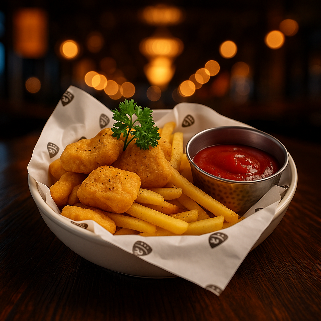 Menú Pollo Frito Málaga - Nuggets de Pollo con Papas Fritas